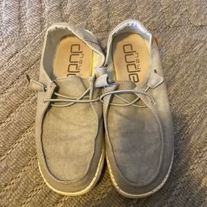 Light Grey hey dude shoes